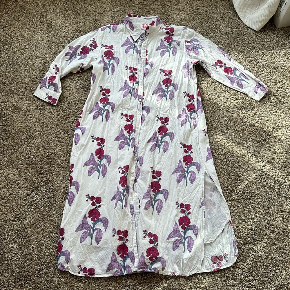 VICTORIA DUNN shirt dress